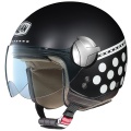 Casque Jet Nolan N20 Traffic Pois Plus Noir Mat 126 Casque Jet Nolan N20 Traffic Pois Plus Noir Mat 126