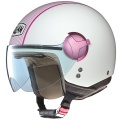 Casque Jet Nolan N20 Traffic Style Plus Rose 132 Casque Jet Nolan N20 Traffic Style Plus Rose 132