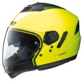 Casque Jet Nolan N43 Air Visibility Jaune Fluo 49