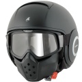 Casque Jet Shark Raw Blank Mat KMA Casque Jet Shark Raw Blank Mat KMA