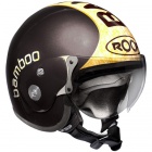 Casque Jet Roof Bamboo Noir Metal