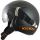 Casque moto Jet Kicker Noir Mat