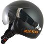 Casque Jet Roof Kicker Noir Mat