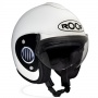 Casque Jet Roof Rider Duo Blanc Metal