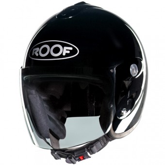 Casque Jet Roof Rider Duo Noir Metal