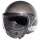 Casque Jet Roof Sphair Duo Acier Mat