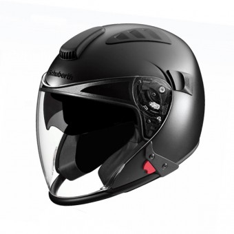 Casque moto Jet J1 noir mat