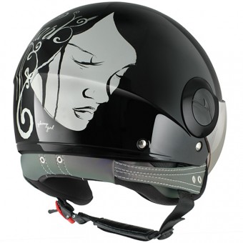 Casque jet Shark - Dos