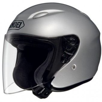 Casque Jet Shoei J-Wing gris clair