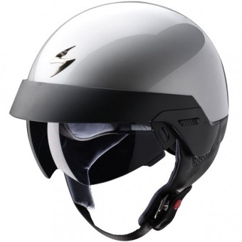 Casque Jet Scorpion EXO 100 Argent