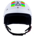 Casque moto Astyle Summer Chic Blanc Fluo