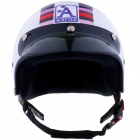 Casque Jet Astyle Summer Chic Blanc Prune