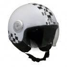 Casque Jet Hokkey Sunset Race Blanc Casque Jet Hokkey Sunset Race Blanc