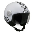 Casque moto Hokkey Sunset Race Blanc
