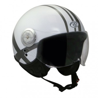 Casque Jet Hokkey Sunset X Blanc