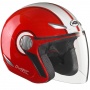 Casque Jet Lazer Tempo MK Rouge