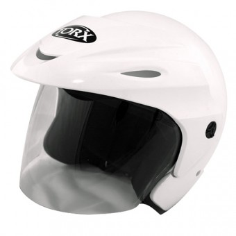 Casque Jet Torx Woody blanc