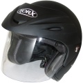 Casque Jet Torx Woody noir mat