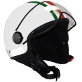 Casque moto Torx Vega Blanc Italia