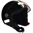 Casque Jet Torx Vega Noir Italia