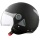 Casque Jet Vemar Zero Uni Noir Mat J202