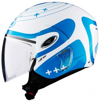 Casque Jet Vemar VDJ Mad Bleu