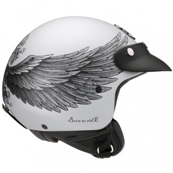 Casque Jet Nexx X60 Eagle Rider Silver