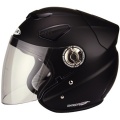 Casque Jet Zeus ZS 608 Noir Mat