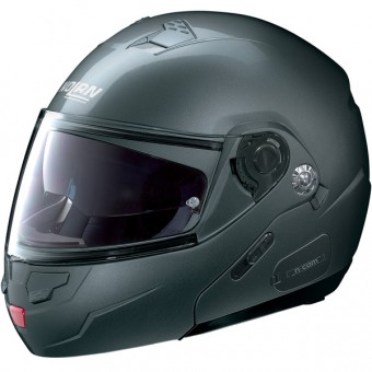 Casque Modulable Nolan N90 Classic Ncom Lava Grey 4