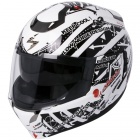 Casque Modulable Scorpion Exo 900 Air Signal Blanc