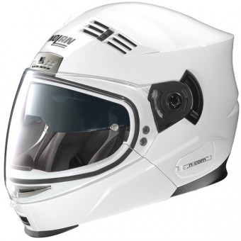 Casque Modulable Nolan N71 Classic Ncom Blanc 2