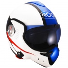 Casque Modulable Roof Boxer V8 Suzuka Blanc Bleu