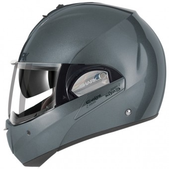 Casque Modulable Shark Evoline 2-ST Anthracite Brillant SLV