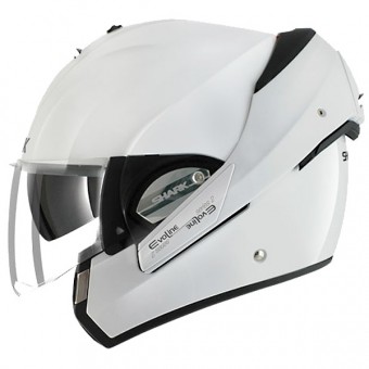 Casque Modulable Shark Evoline 2-ST Blanc Brillant WHU