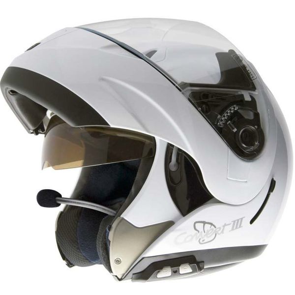 Casque Moto Bluetooth Integre Ziloofr