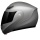 Casque Modulable MT Coyote Solid Argent Fonce