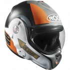 Casque Modulable Roof Desmo Pilot Noir Orange Mat