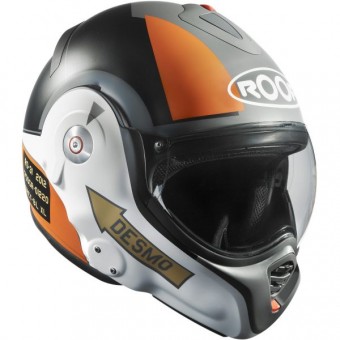 Roof Desmo Pilot Noir Orange Mat