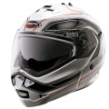 Casque moto Caberg Duke Booster Blanc Noir