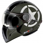 Casque Transformable Airoh J106 Shot Kaki Casque Transformable Airoh J106 Shot Kaki