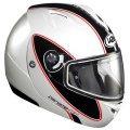 Casque Modulable Lazer Paname GL MK Blanc Noir