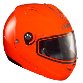Casque Modulable Lazer Paname Visibility Rouge Fluo
