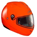 Casque Modulable Lazer Paname Visibility Rouge Fluo