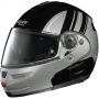 Casque Modulable Nolan N103 Classic N-COM Motorrad Silver Black 28