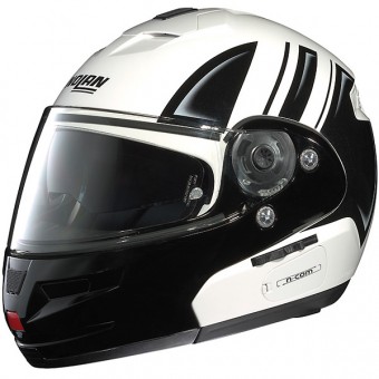 Casque Modulable Nolan N103 Classic N-COM Motorrad White 30