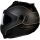 Casque moto Modulable X30 Viper Noir Or Mat