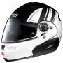 Casque Modulable Nolan N103 Classic N-COM Motorrad Black White 59