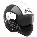 Casque Modulable Roof Boxer V8 Graphic Blanc Nacr�