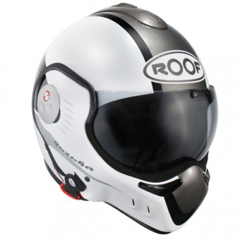 Casque Modulable Roof Boxer V8 Suzuka Blanc Anthracite