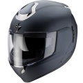 Casque moto Scorpion Exo 900 Bleu Gun Mat